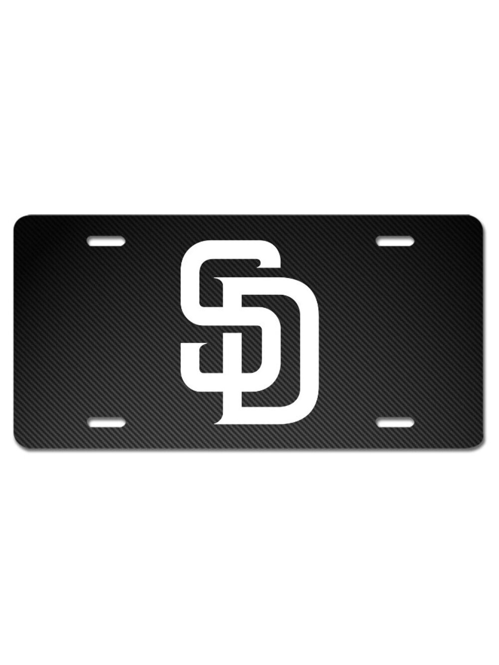 San Diego Padres Inspired Novelty Art License Plate Vehicle Car Tag